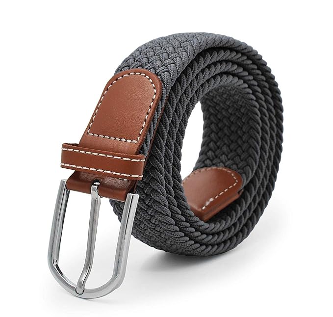 [Apply Coupon] - ZORO Stretchable Woven Fabric belt for Men & Women,Fits on upto 40 inches waist size,Hole free design
