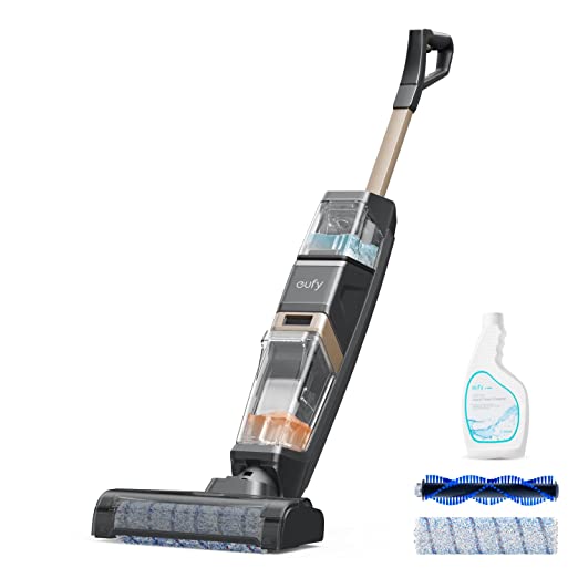 [Apply Coupon] - Eufy by Anker, WetVac W31, Cordless All-in-One Wet Dry Vacuum Cleaner and Mop with Self-Cleaning and Auto-Dry Technology for Hard Floors and Carpets, Ideal for Daily Messes, Sticky Messes, Pet Hair