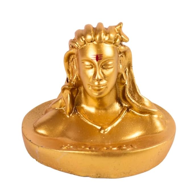 ARCHIES Aadiyogi Shiv JEE Idol Decoration Items for Home Decor | Diwali Gifts/Shiv Ratri/Car Dash Board/Shiv Ji Murti/Shiv Statue Showpiece - ARK-ET09