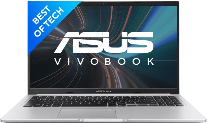 ASUS Vivobook 15 Intel Core i5 12th Gen 1235U - (8 GB/512 GB SSD/Windows 11 Home) X1502ZA-EJ515WS Thin and Light Laptop  (15.6 Inch, Icelight Silver, 1.7 Kg, With MS Office)