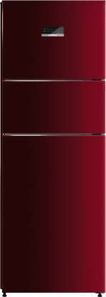 BOSCH 335 L Frost Free Triple Door Convertible Refrigerator  (Red, CMC36WT5NI)