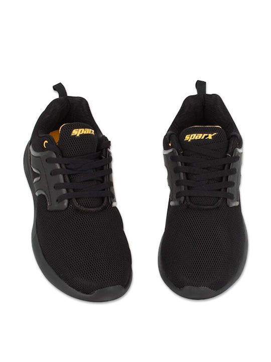 Sparx - Men Black Textile Running Non-Marking Shoes