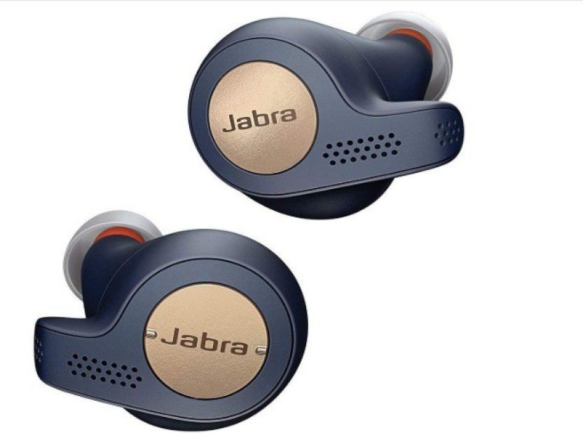 Unboxed - Jabra Elite 65t Bluetooth Headset with Mic  (Copper Blue, In the Ear)