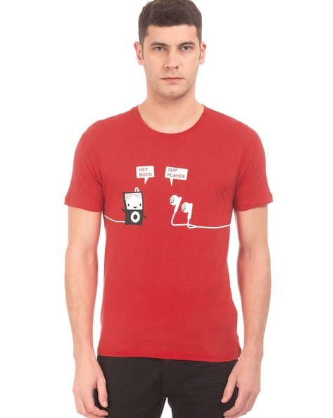 COLT - Graphic Print Crew-Neck T-Shirt