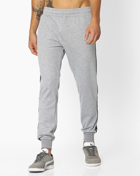 TEAMSPIRIT - Mid-Rise Joggers with Contrast Stripes