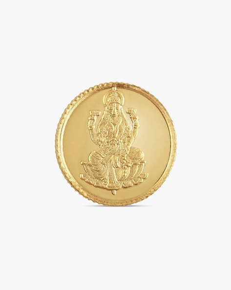 RELIANCE JEWELS - 1G 24 KT (999) Laxmi Gold Coin | 1.0 gm