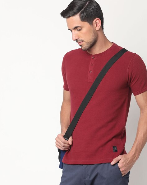 DNMX - Henley Cotton T-shirt