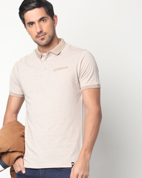NETPLAY - Polo T-shirt with Welt Pocket