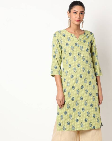 AVAASA MIX N' MATCH - Printed Straight Kurta