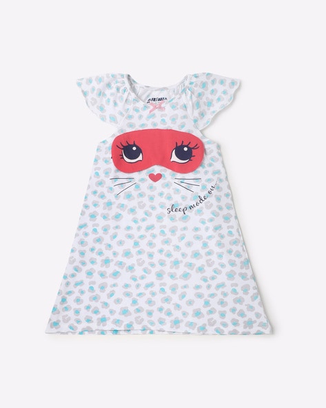 KG FRENDZ - Printed A-line Dress