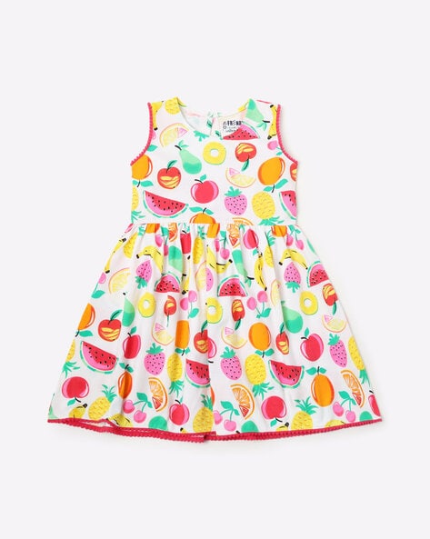 KG FRENDZ - Printed A-line Dress