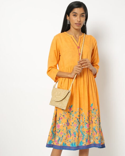 AVAASA MIX N' MATCH - Flared Cotton Kurta