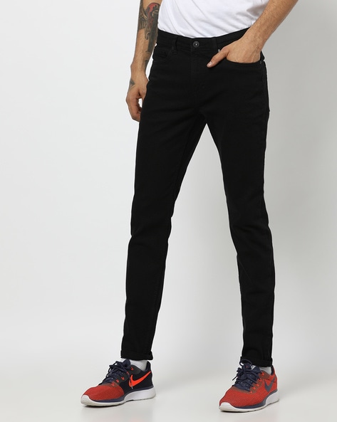 DNMX - Mid-Rise Fitted Jeans