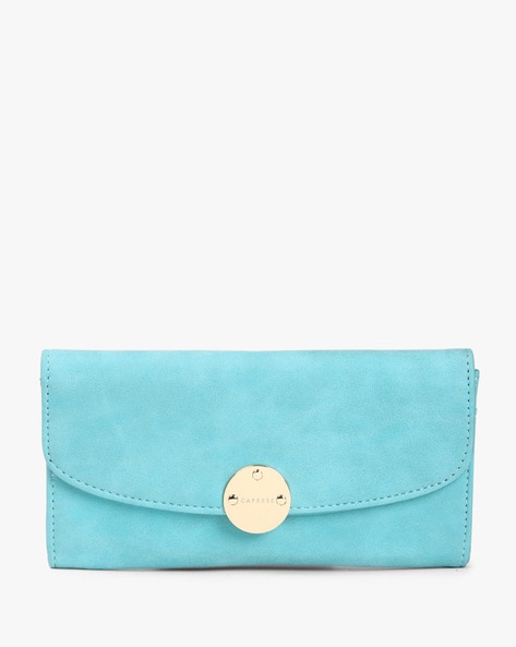 CAPRESE - Foldover Wallet with Metal Brand Logo