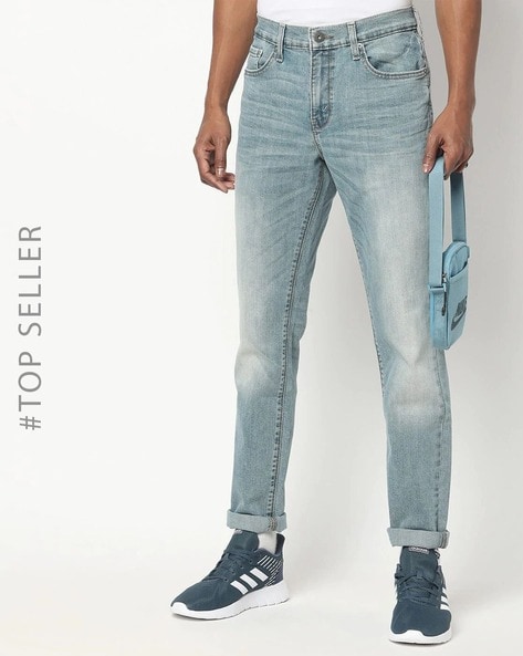 DENIZEN FROM LEVIS - 216 Skinny Stark Light-Wash Jeans