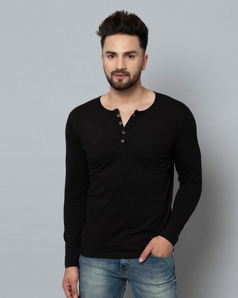 SHAPPHR - Henley T-shirt