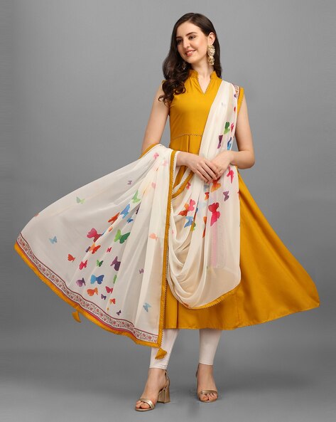 YOUTHNIC - Anarkali Kurta with Dupatta