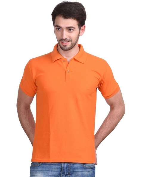 FIDATO - Polo T-shirt with Ribbed Hems