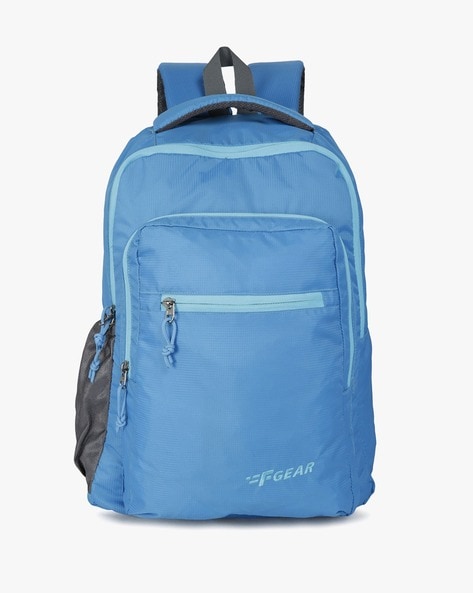 F GEAR - Brand Print Backpack with Adjustable Straps