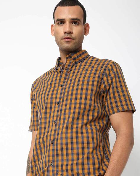 MARKS & SPENCER - Checked Shirt with Patch Pocket