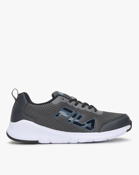 FILA - Frisky Logo Embossed Low-Top Lace-Up Running Shoes