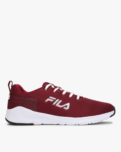 FILA - Wraith Textured Lace-Up Running Shoes