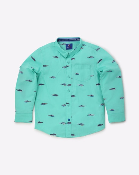 KB TEAM SPIRIT - Novelty Print Shirt with Patch Pocket