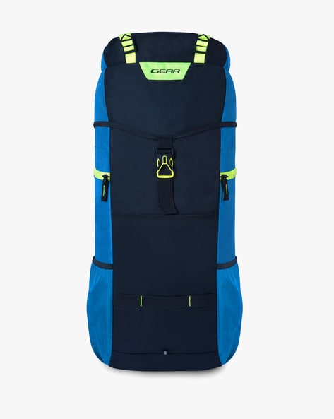 GEAR - Colourblock Rucksack with Adjustable Shoulder Straps