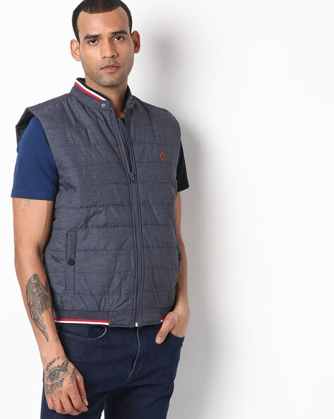 NETPLAY - Quilted Scooter Jacket with Insert Pockets