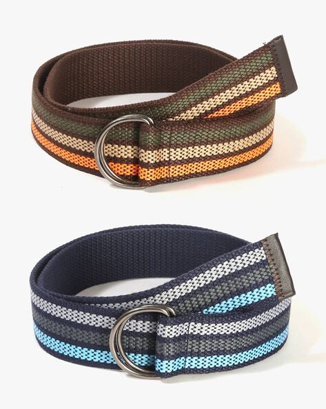 SPORTS 52 WEAR - Pack of 2 Canvas Belts