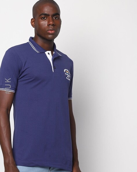 FRENCH CONNECTION - Slim Fit Polo T-shirt