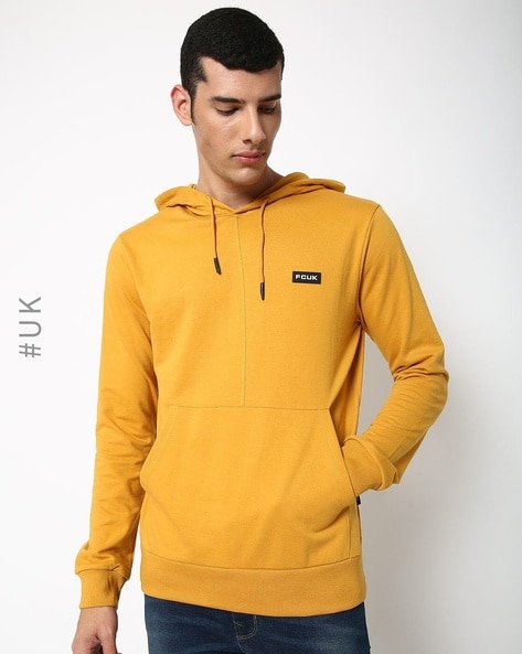 FRENCH CONNECTION - Shaun Slim Fit Hoodie with Kangaroo Pocket