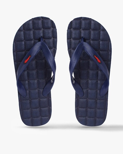 FRISBEE - Thong-Strap Flip-Flops with Textured Footbed