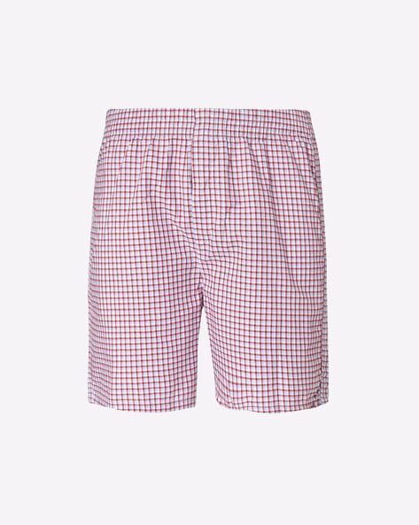 THE INDIAN GARAGE CO - Checked Boxer Briefs with Elasticated Waistband