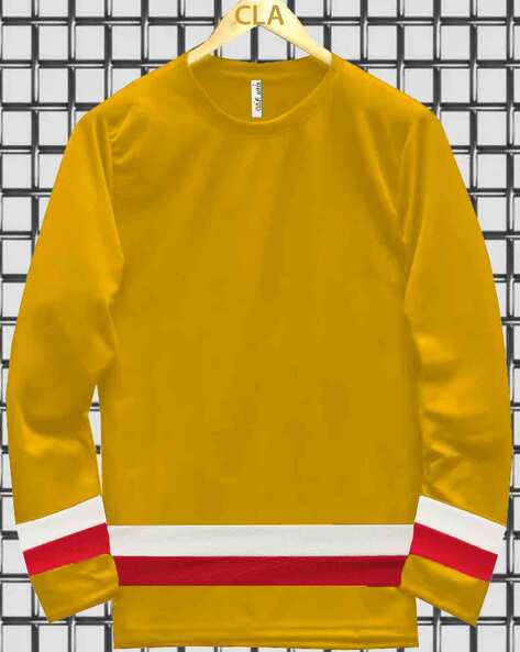 CLAFOUTIS - Colourblock Crew-Neck T-Shirt