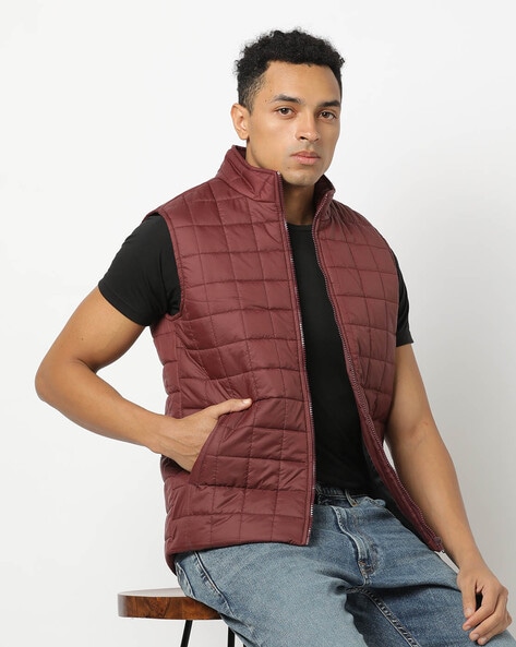 ALTAIR - Zip-Front Slim Fit Puffer Jacket