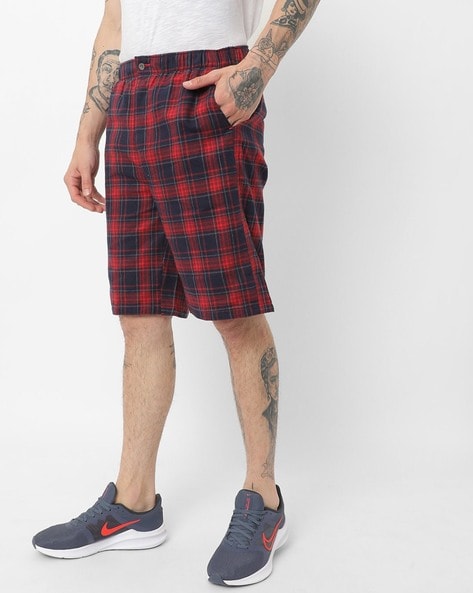 NETPLAY - Checked Bermudas with Insert Pockets
