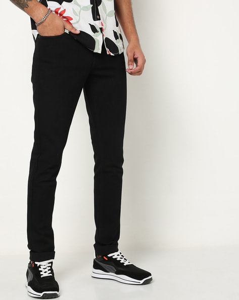 DNMX - Lightly Washed Skinny Fit Jeans