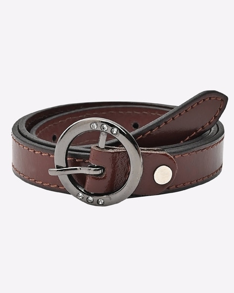 #FIG - Classic Belt with Metal Buckle Closure