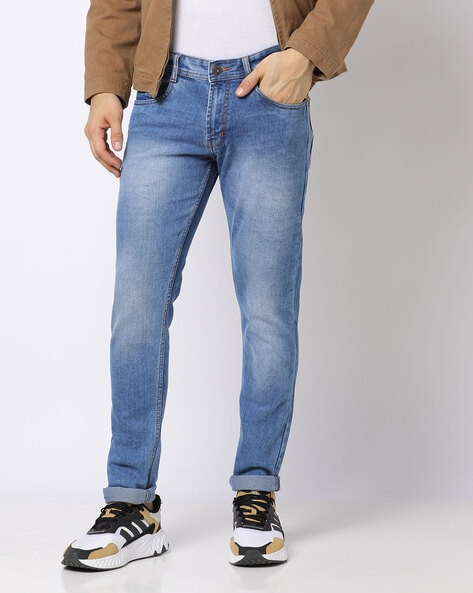 #BREAKPOINT - Lightly Washed Slim Fit Jeans