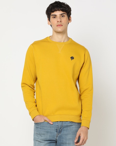 #NETPLAY - Placement Logo Embroidered Regular Fit Sweatshirt