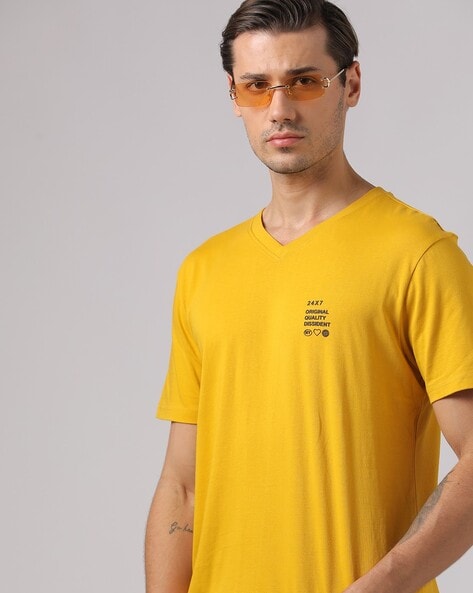 #BUDA JEANS CO - Slim Fit V-Neck T-Shirt