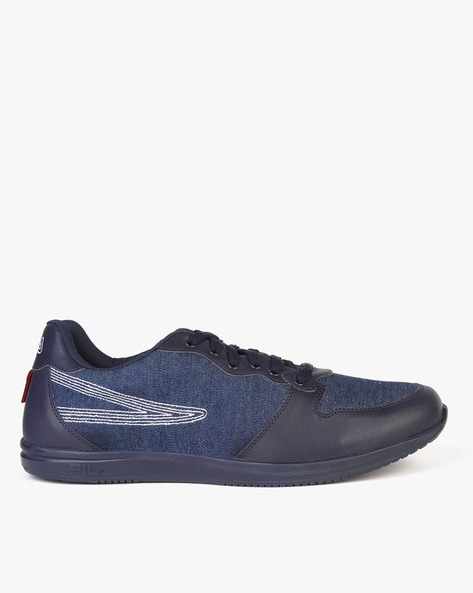 #FILA - Attao Denim Lace-Up Performance Shoes