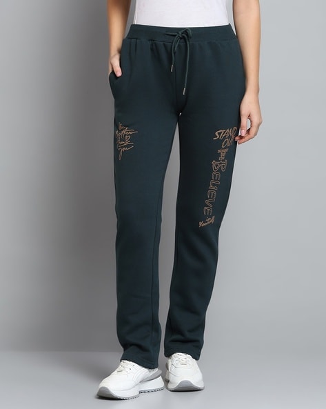 #MONTECARLO - Women Micro Print Track Pants