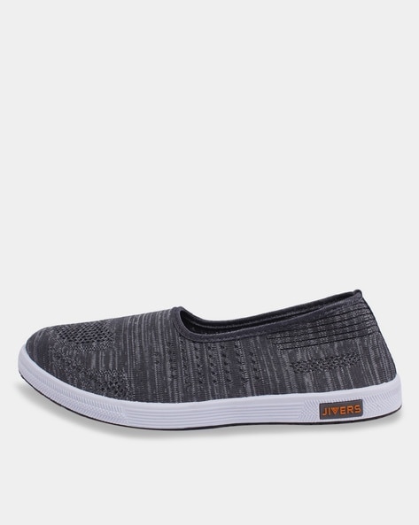 #JIVERS - Round-Toe Slip-On Shoes