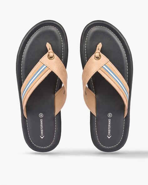 #CRISTOFANO - Thong-Strap Flat Sandals