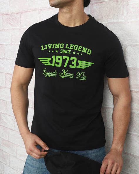 #SHEIN - Shein Men Activewear Short Sleeve Numeric Chest Print Crew Tshirt