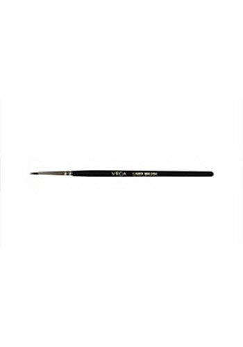 Vega Lip Liner with Black Wooden Handle and Natural Animal/Synthetic Hair