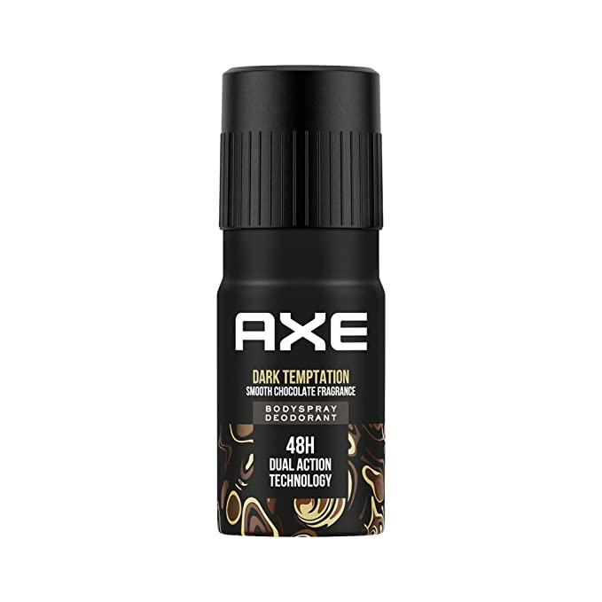 Axe Dark Temptation Long Lasting Deodorant Bodyspray for Men 150 ml
