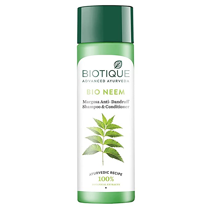 Biotique Bio Neem Margosa Anti Dandruff Shampoo and Conditioner, 190ml